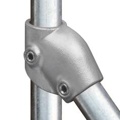 Doos Verstelbaar Kort T-stuk-E / 48,3 mm (20 stuks) 